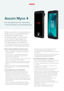 Myco 4 product sheet