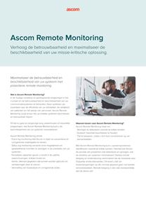 Ascom Remote Monitoring
