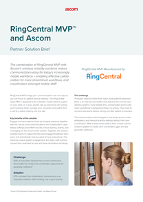 Ascom and RingCentral solution brief
